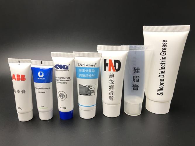 厂家直供绝缘润滑脂包装 硅脂膏化妆品塑料软管包装全解析